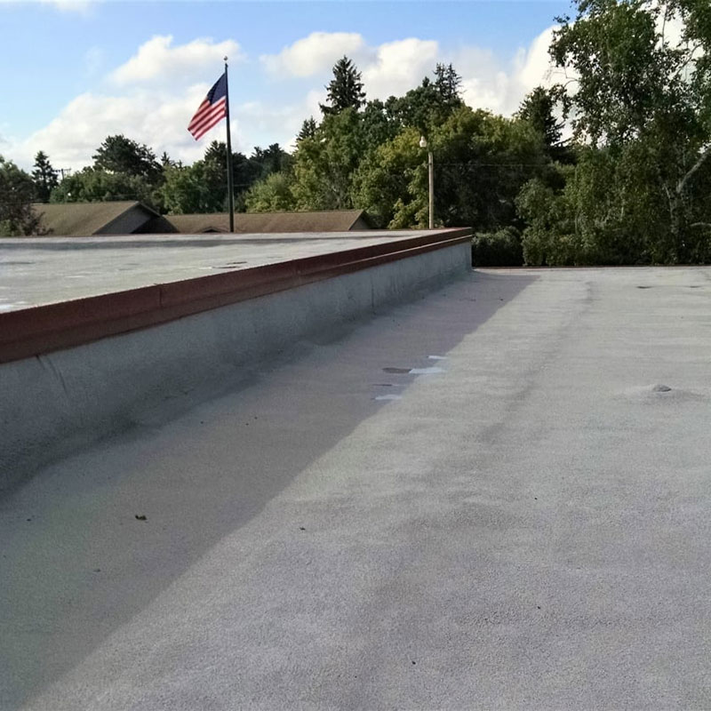 Commercial Flat Roof Repair - After